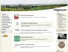 Tablet Screenshot of poysdorf.gv.at